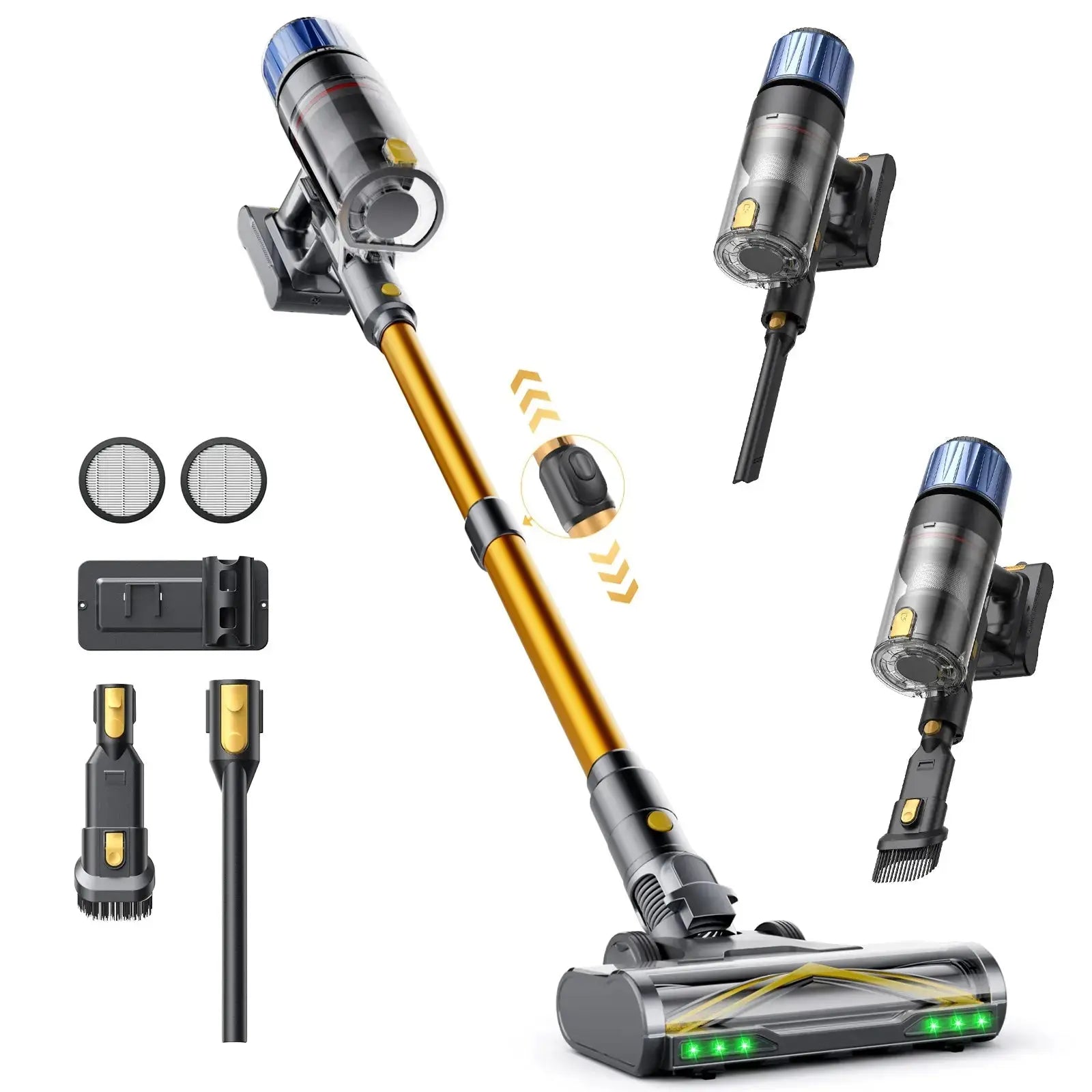 Proscenic P15 Stick Vacuum | 55kPa Powerful Suction & 70min Runtime