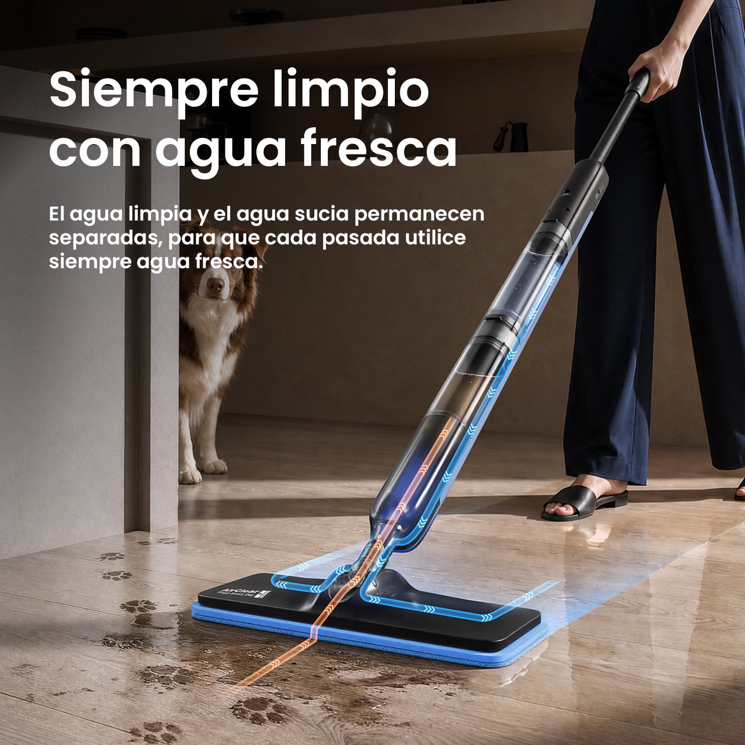 Novedad – Proscenic GoMop Fregona Eléctrica