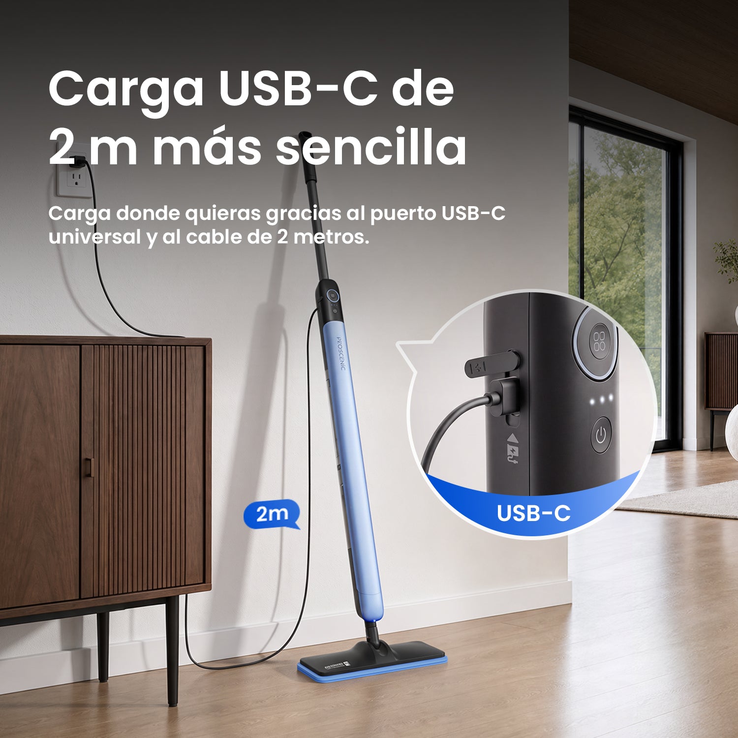 Novedad – Proscenic GoMop Fregona Eléctrica