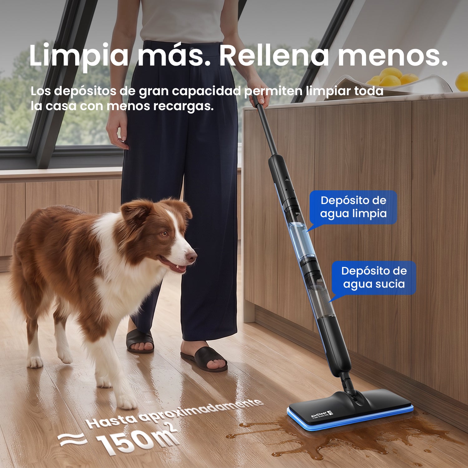 Novedad – Proscenic GoMop Fregona Eléctrica