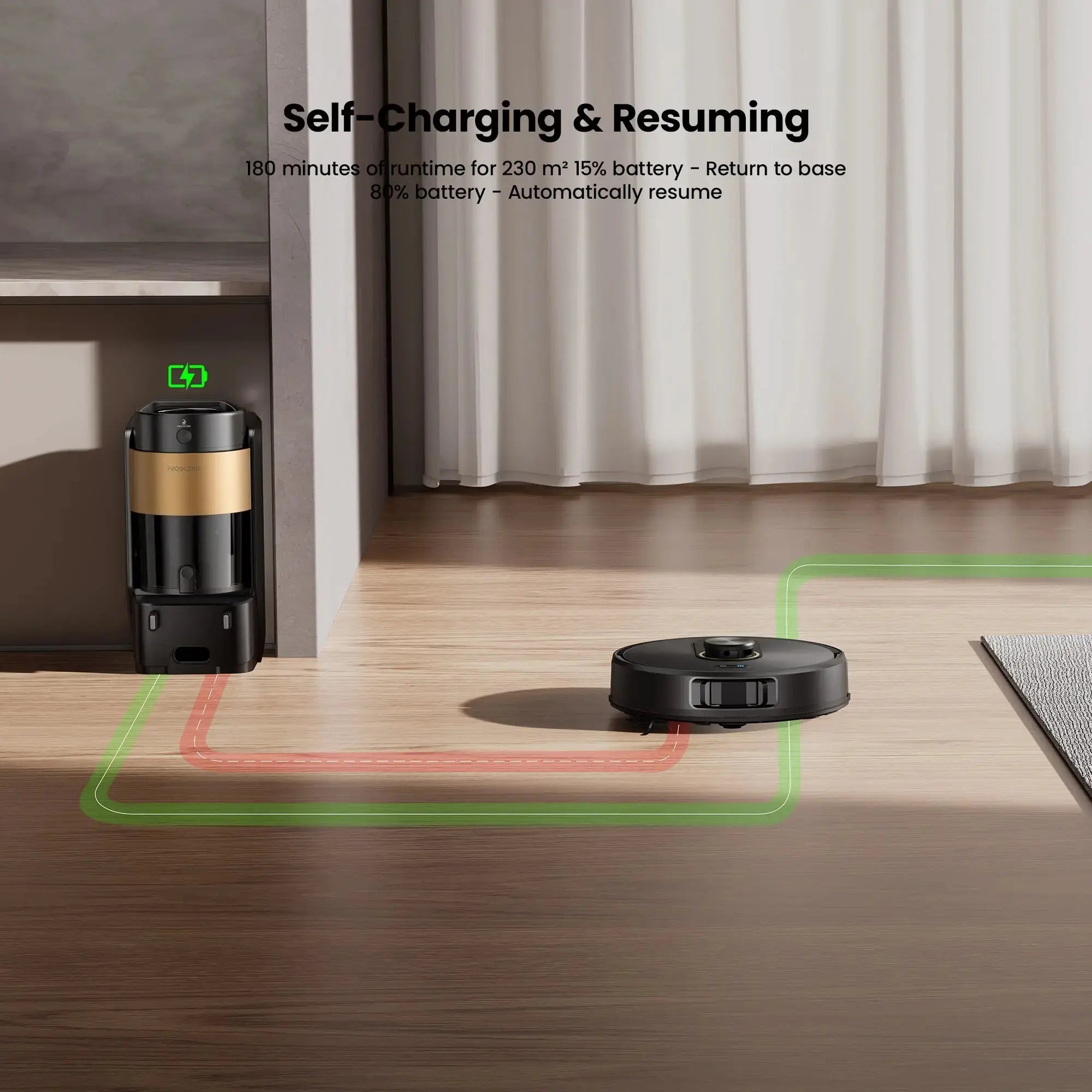 New Arrival - Proscenic Q20 Plus Robot Vacuum