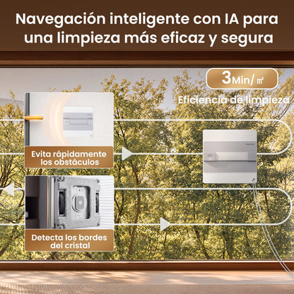 Proscenic W10 Pro Robot Limpiacristales